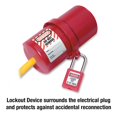 thumbnail image 2 of Master Lock 470-488 Electrical Plug Cover 240 Volt Plugs, 2 of 6