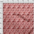 thumbnail image 3 of oneOone Rayon Red Fabric Abstract Floral Sewing Material Print Fabric By The Yard 56 Inch Wide-3rc, 3 of 5