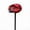 Red, variant on Eolstice Ceramic Bird Bath, Outdoor Pollinator Water Feeder with Stake, Shallow Bowl for Bees and Butterflies, Garden Decorative Stake for Yard and Patio