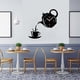 thumbnail image 4 of Reloj De Pared 3D Diy, Taza De Café Acrílica, Tetera, Reloj De Pared Decorativo Para Cocina, Sala De Estar, Comedor, Decoración Del Hogar, Reloj Minnieouse HA026864-02, 4 of 5