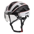 thumbnail image 1 of Casco de seguridad Casco de bicicleta de montaña, cascos de ciclismo con gafas magnéticas desmontables y luz trasera, 1 of 8