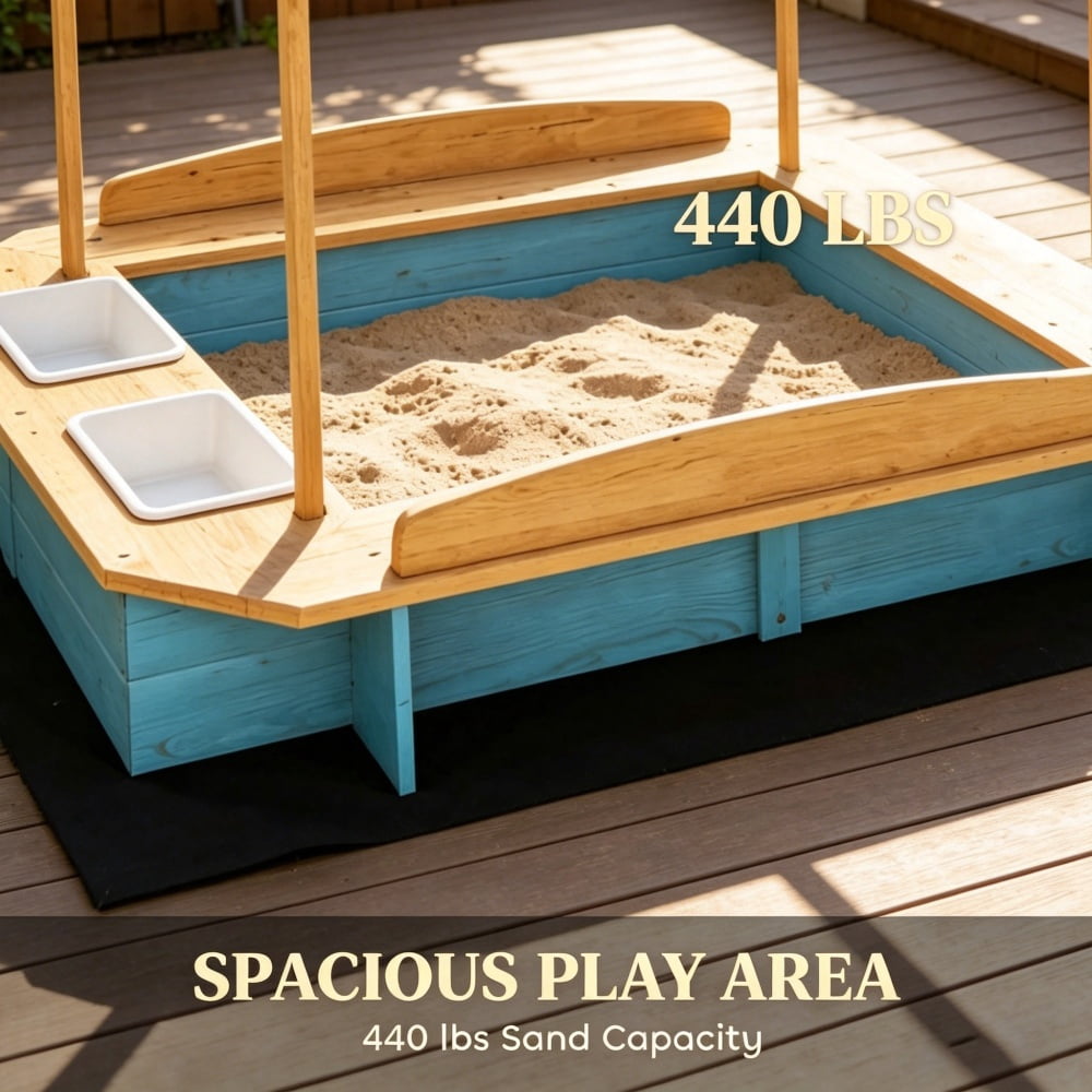 Wooden Sandbox