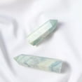 thumbnail image 2 of EOEMY 50-80mm Natural Blue Carribean Calcite Quartz Crystal Point Energy Obelisk Rock-50-60mm-10Pcs, 2 of 3