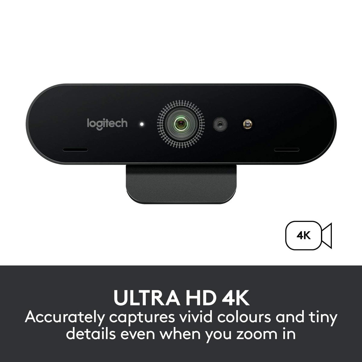 Logitech Brio 4K Webcam, Ultra 4K HD Video Calling, Noise-Canceling mic, HD Auto Light Correction, Wide Field of View, Works with Microsoft Teams, Logitech Brio 4K Webcam, Ultra 4K HD Video Calling, Noise-Canceling mic, HD Auto Light Correction, Wide Field of View, Works with Microsoft Teams,