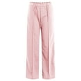 thumbnail image 5 of vigerkar Women 2 Piece Lounge Set Vneck Sweatshirt High Waist Sweatpants Suit Matching Sweatsuit (Pink, XL), 5 of 5