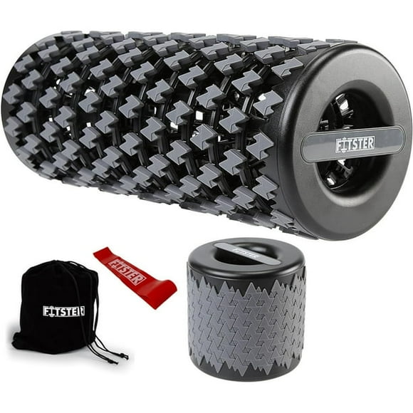 Collapsible foam roller equipment. A 13 inch foam roller that is ocllapsibel to 5.5 inches for easier carry and storage