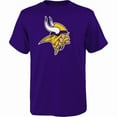 thumbnail image 1 of Youth Minnesota Vikings NFL Primary Logo Short Sleeve Tee, 1 of 2