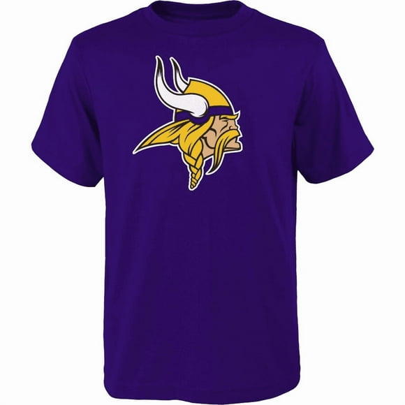 Youth Minnesota Vikings NFL Primary Logo Short Sleeve Tee