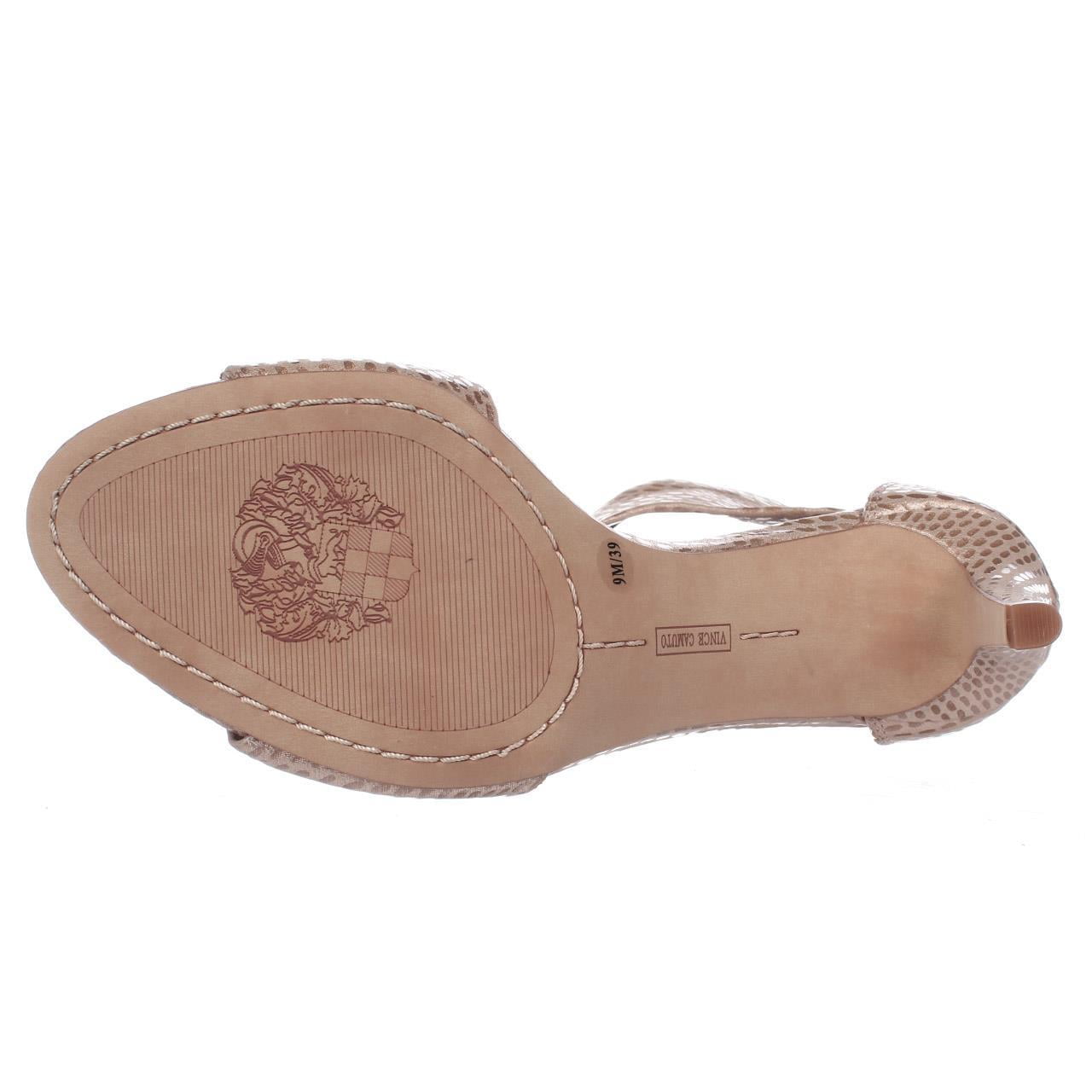Vince Camuto レディース Senimda ポインテッドミッドカーフブーツ US サイズ: 7.5　並行輸入品 Vince Camuto Sennie Studded Leather⁄Suede Slide Sandal - 22441669