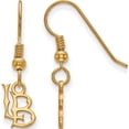 thumbnail image 1 of Ss/Gold Plated Ss Gp Logoart California State University, Long Beach Xs Wire Dangle Ear Made In United States gp001clb, 1 of 5