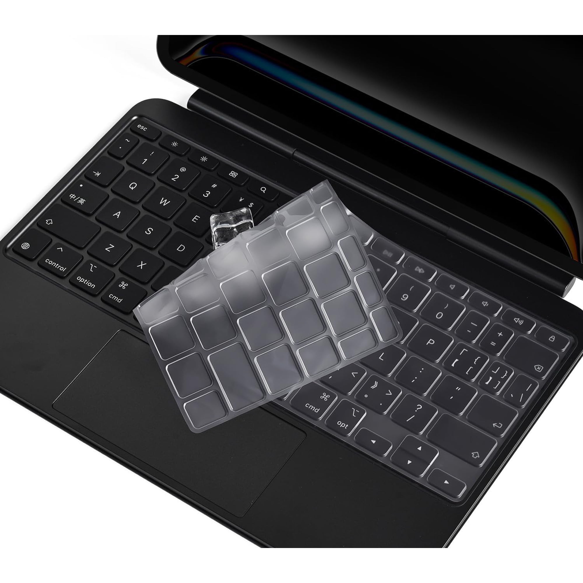 Premium Keyboard Cover Ultra Thin for 2026 Magic Keyboard(iPad Air 11 M4 M3 & Pro 11 M5 M4), Magic Keyboard Folio(iPad A16 & iPad 10th Gen), iPad Pro 11-in Protector Skin Accessories