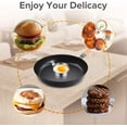 thumbnail image 3 of Egg Ring, 304 Stainless Steel Egg Mold with Heat Resistant Mitts Potholder Cooking Rings Egg Pancake Shaper Non Stick Fried Egg Rings For Egg McMuffins Omelet Biscuits, Egg Cooker Rings 4 Pack(7.5cm), 3 of 8