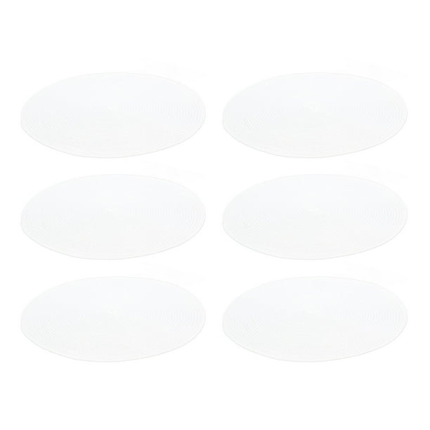 Mantel Individual De Mesa, Tapete De Mesa Redondo De 6 Piezas Para Decoración