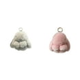 thumbnail image 1 of (2-Pack) Rinsvye Keychain Bunny Lu Wrist Strap for Keys Keychain Cute Bunny Keychain Wallets for Keys Bunny Keychain Pl Ush, 1 of 4
