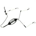 25G Carp Fishing Feeder Fishing Baits Cages Hook Rig Set Inline Feeder