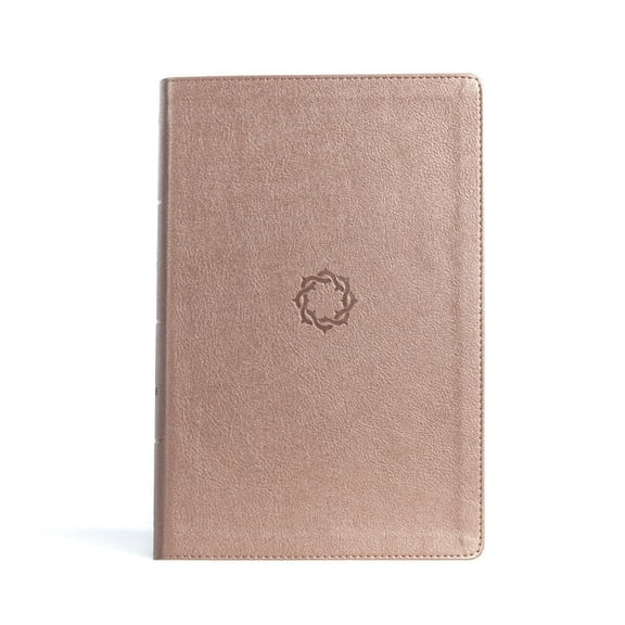 KJV Essential Teen Study Bible, Rose Gold Leathertouch, (Hardcover)