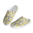 thumbnail image 2 of Lsque Leopard And Butterfly Pattern Womens Comfort Cotton on Scuff With Memory Foam and Anti-skid Sole Slipper-42/43, 2 of 7