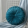 thumbnail image 4 of fastboy Coussin à Jeter Décoratif Skin Friendly en Polyester et Coton PP Large Application Simple Bleu de Mer 35CM 1Set, 4 of 6