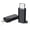 2 Black, variant on Amurx Lightning Female to USB C Adapter, 2 Pack, Black, Charging and Sync, for Type C Phones and Tablets Including iPhone iPad and Android Devices, Not for Audio OTG