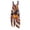 9# Saffron, variant on Plus Size Halloween Boho Overalls for Women Floral Print Linen Jumpsuits 2026 Spaghetti Strap Rompers