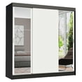 thumbnail image 2 of Ropero Closet Madesa Reno 3 Puertas Corredizas con Espejos N/B, 2 of 5