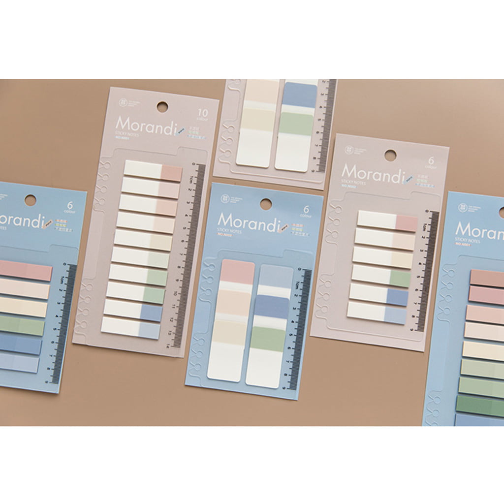 60/120/200 Feuilles Pet Planner Stickers Index Tabs Bookmark Sticky Notes School-B CADANIA Post-Its Notes 