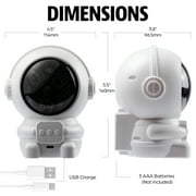 BrightSide Mini Astronaut Projector - LED Starry Light 5.8 Height x 5.1 Width
