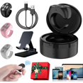 thumbnail image 1 of Fingertip - Mando a distancia inalámbrico Bluetooth, anillo de desplazamiento 2025 para iPhone/Android, control remoto obturr/clic, videos de desplazamiento, control de volumen, se adapta a todas, 1 of 1