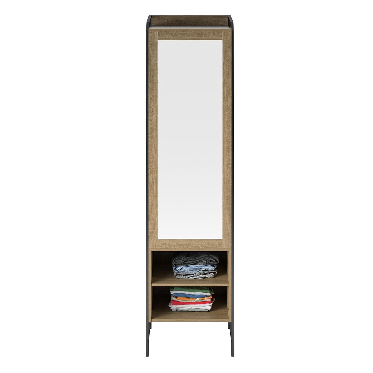 Novogratz Bushwick Wardrobe, Natural