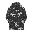 thumbnail image 2 of Xoenoiee Astronaut Rocket Spaceship Girls Boys Zip-Up Hoodies Kids Fall Winter Warm Sweatshirt Jacket with Pocket Youth Long Sleeve Shirt Top Teen Clothes Outfits, 8-10 Years, 2 of 7