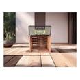 thumbnail image 4 of Stained Wooden Vinyl Record Crate, Handcrafted LP Storage Box for 12-Inch Records, 4 of 6