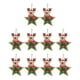 thumbnail image 3 of 10x adornos navideños colgantes de madera para decoración navideña, adornos colgantes colgantes para fiestas, festivales, decoración de vacaciones Alce yotijar colgante colgante, 3 of 8