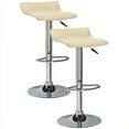 thumbnail image 1 of Leick Tabouret Pivotant Réglable Furniture 34" en Crème (Lot de 2), 1 of 1