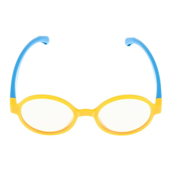 Gafas de lámpara Azul Antideslumbrante para Computadora Protección UV Lentes Antideslumbrantes Amarillo + azul