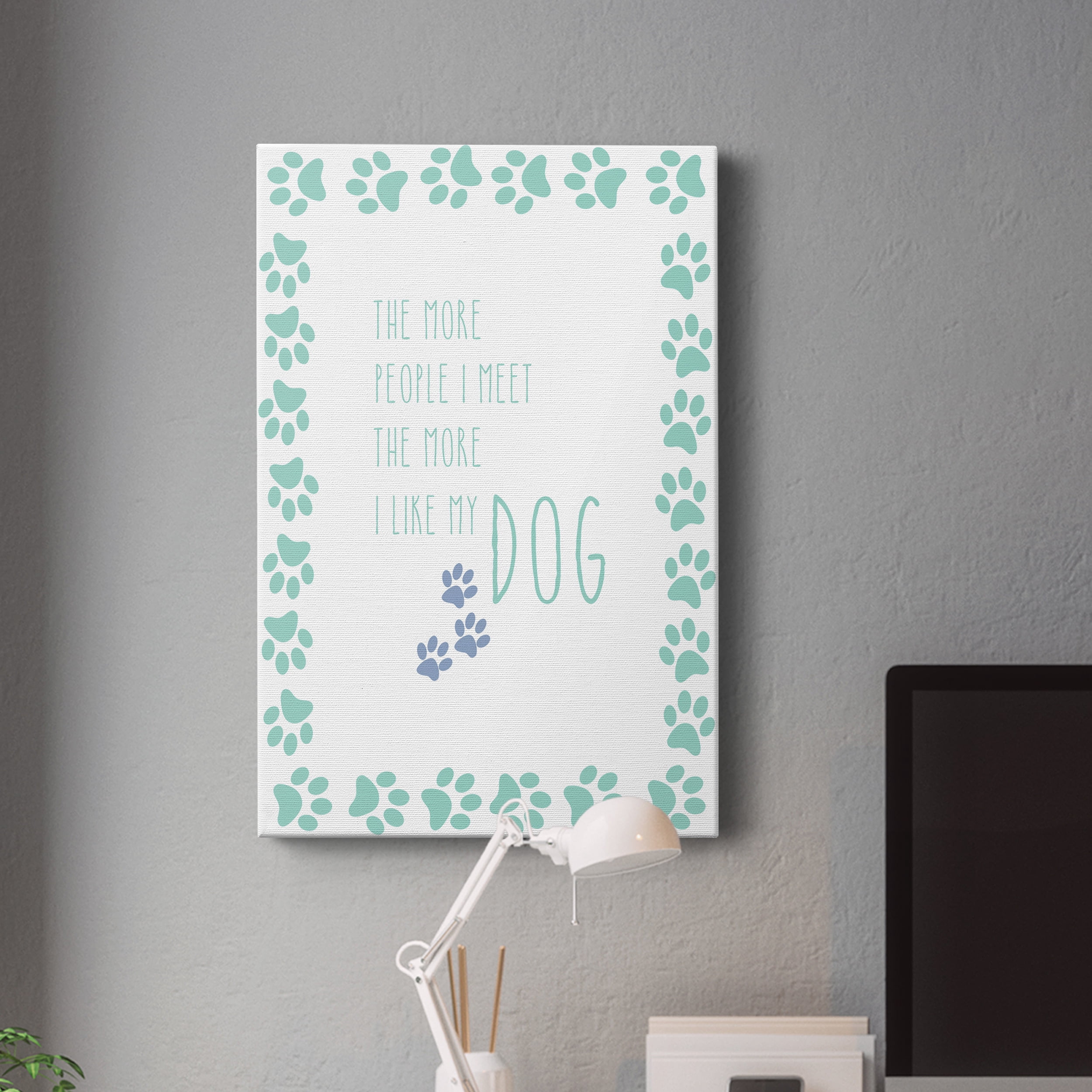 My Dog Premium Gallery Wrapped Canvas - Ready to Hang - 8 x 12