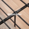 thumbnail image 7 of Towallmark Full Platform Bed Frame, Metal Bed Frame 13 Inch with 3 in 1 Steel Support, Heavy Duty Metal Platform Bed Frame No Box Spring Needed Mattress Foundation, Black, 7 of 7