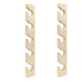 thumbnail image 1 of 2 Pcs Hat Rack For Wall Wooden Baseball Caps Organizer Wall Mount Baseball Hat Holder Vertical Hat Racks For Closet-ZJKDGJKJ, 1 of 4