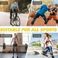 thumbnail image 6 of 1 pair of knee compression sleeves for men and women, sports joint pain relief, running, basketball, 6 of 6