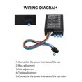 thumbnail image 3 of Car Amplifier DC 12V Hi-Fi Booster Audio Stereo Digital Sound Processors 4x60W for Android Lossless, 3 of 5