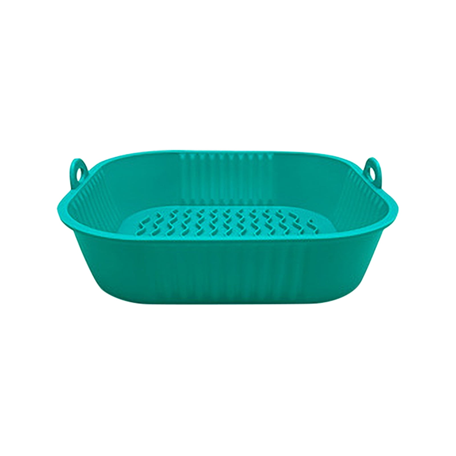 Mefallenssiah Reusable Gas Fryer Silicone Baking Tray Flower Shaped Fryer Tray Pad