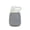Gray, variant on Large Capacity Collapsible Water Bottle Portable Silicone Water Bottle with Bpa-Free Foldable Design for Hiking Camping Blue