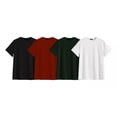 thumbnail image 2 of Playera Ovesize Varios Colores Paquete 4 Pz Algodon Peinado, 2 of 6