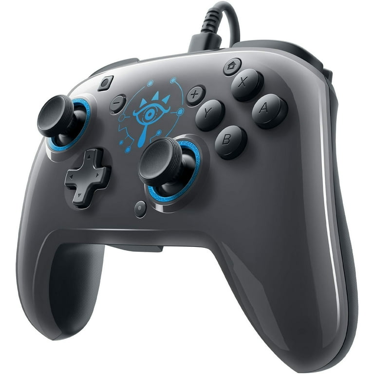 PDP, Wired Faceoff Controller Deluxe, Nintendo Switch, Black