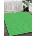 thumbnail image 3 of Ahgly Company Machine Washable Indoor Rectangle Transitional Neon Green Area Rugs, 2' x 3', 3 of 7