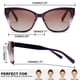 thumbnail image 4 of Gafas de sol Joopin Cateye Acetate Trendy Cat Eye para mujer, 4 of 6