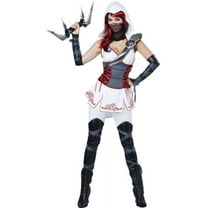 California Costumes Adult Sexy Ninja White Costume Medium Female