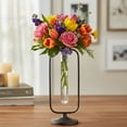 thumbnail image 3 of Sabrina Metal Hanging Bud Vase with Glass Test Tube, 3 of 6