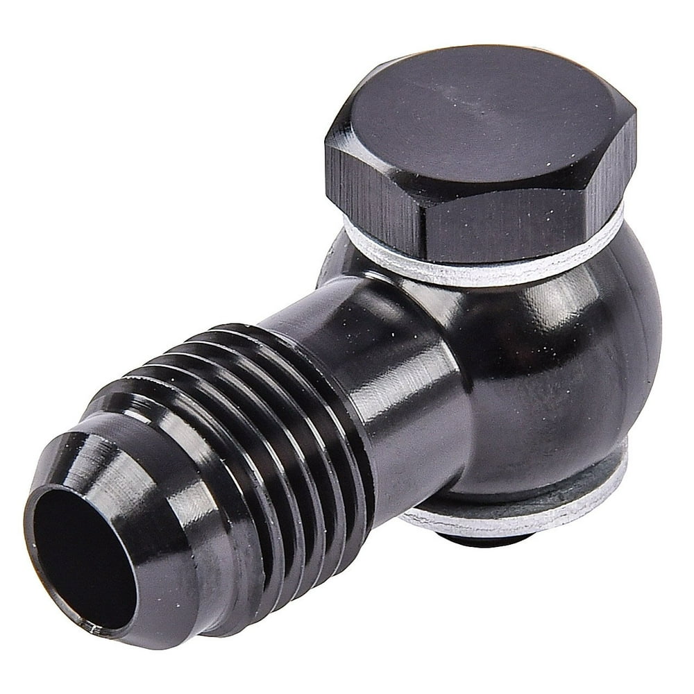 JEGS 100693 AN Banjo to Metric Bolt Adapter Fitting [6 AN Banjo, 8 mm