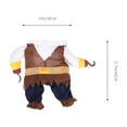 thumbnail image 2 of CTIRCHIU 1 Set Adorable Pet Clothes Pirate Costume For Dogs Festivals Daily Life, 2 of 6