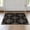 Black Mauve Cream, Pattern 4, variant on ODIKA 8'x10' Washable Area Rug Non-Slip Chair-Friendly Mat Gothic Snake Vintage Witchy Serpent Goth Githic Academia Coiled for Dining Room, Large Office, Lounge